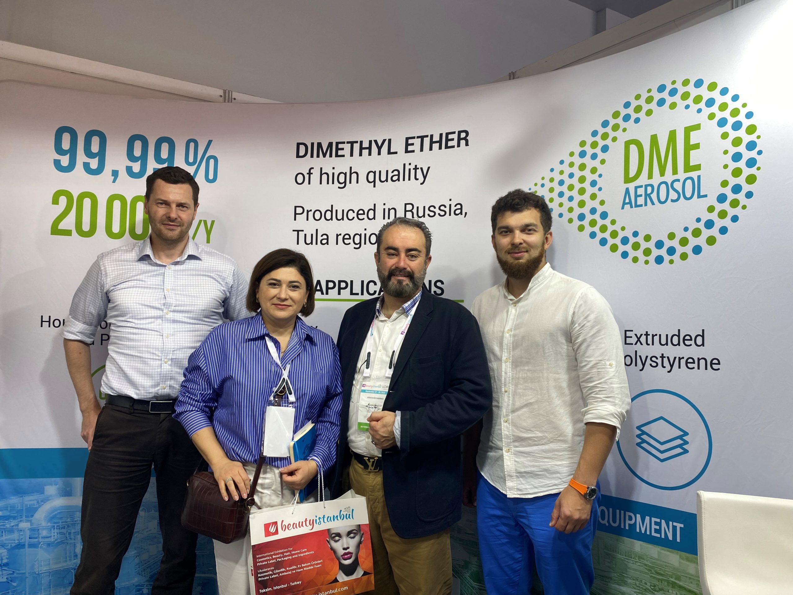 DME Aerosol LLC took part in the specialized international exhibition “Beauty Istanbul”