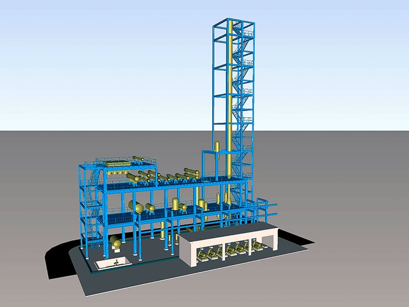 Dimethyl ether production plant with capacity 20,000 TPY